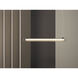 io LED 39.37 inch Polished Chrome Interior Pendant Light Ceiling Light