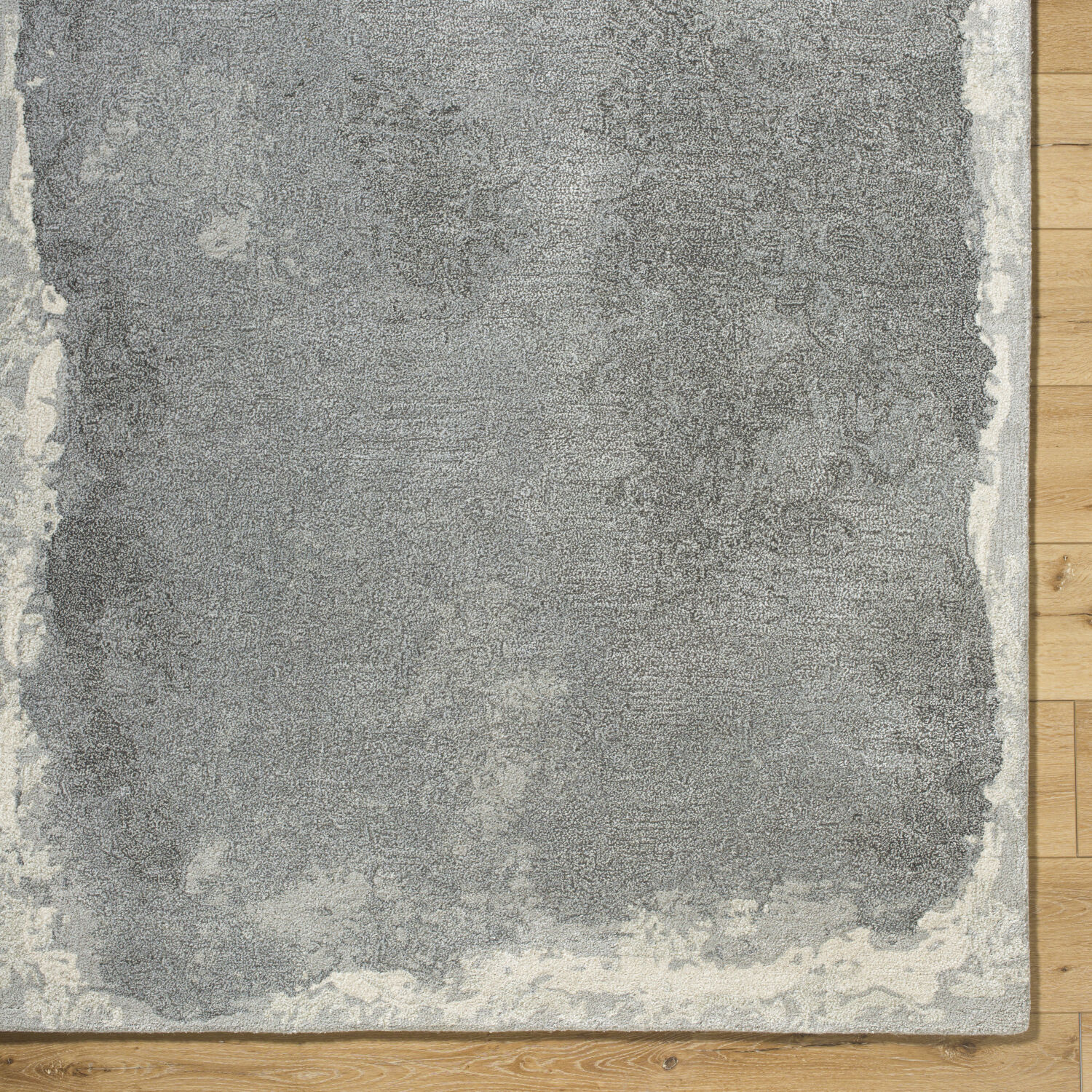 Kavita 180 X 144 inch Grey / Sage / Metallic - Silver / Ash / Nickel Handmade Rug in 12 x 15