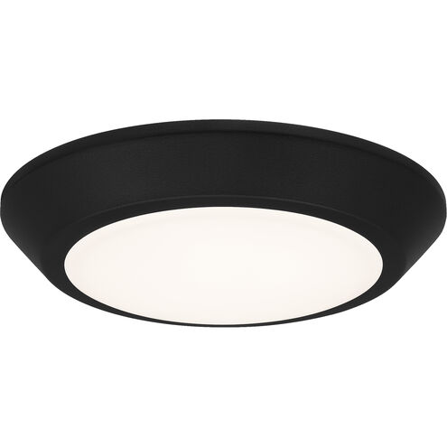 Verge LED 6 inch Earth Black Flush Mount Ceiling Light