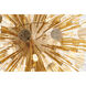 Canada 30 Light 36 inch Brass Chandelier Ceiling Light