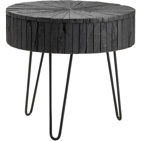 Drummond 24 X 24 inch Black End Table