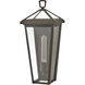 Estate Series Alford Place 1 Light 18 inch Oil Rubbed Bronze Outdoor Wall Mount Lantern