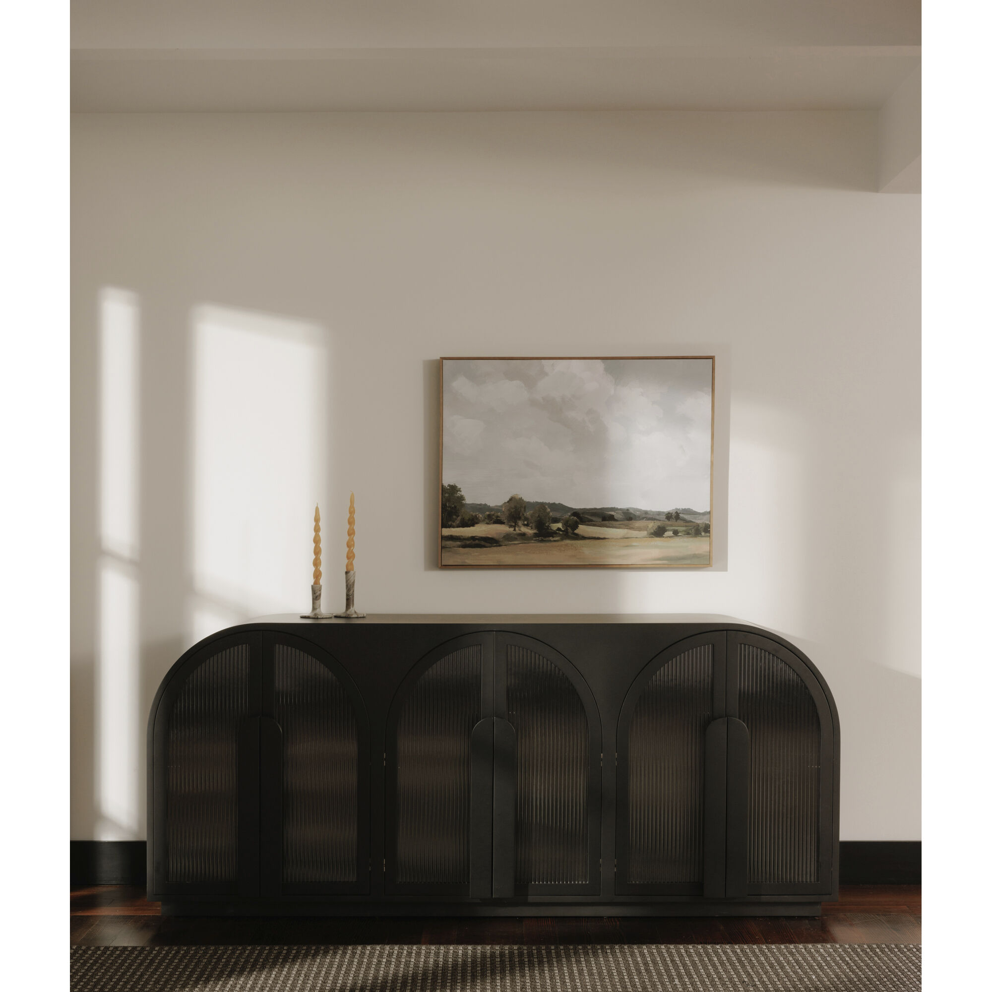 Salone 79 X 18 inch Black Sideboard