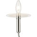 Eadie 6 Light 6 inch Polished Nickel Chandelier Ceiling Light