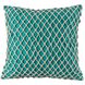 Cassio 20 X 5.5 inch Teal with Cream Accent Pillow