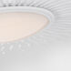 Suzanne Kasler Re LED 48.75 inch Matte White Semi-Flush Mount Ceiling Light