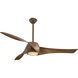 Artemis 58 inch Distressed Koa Ceiling Fan