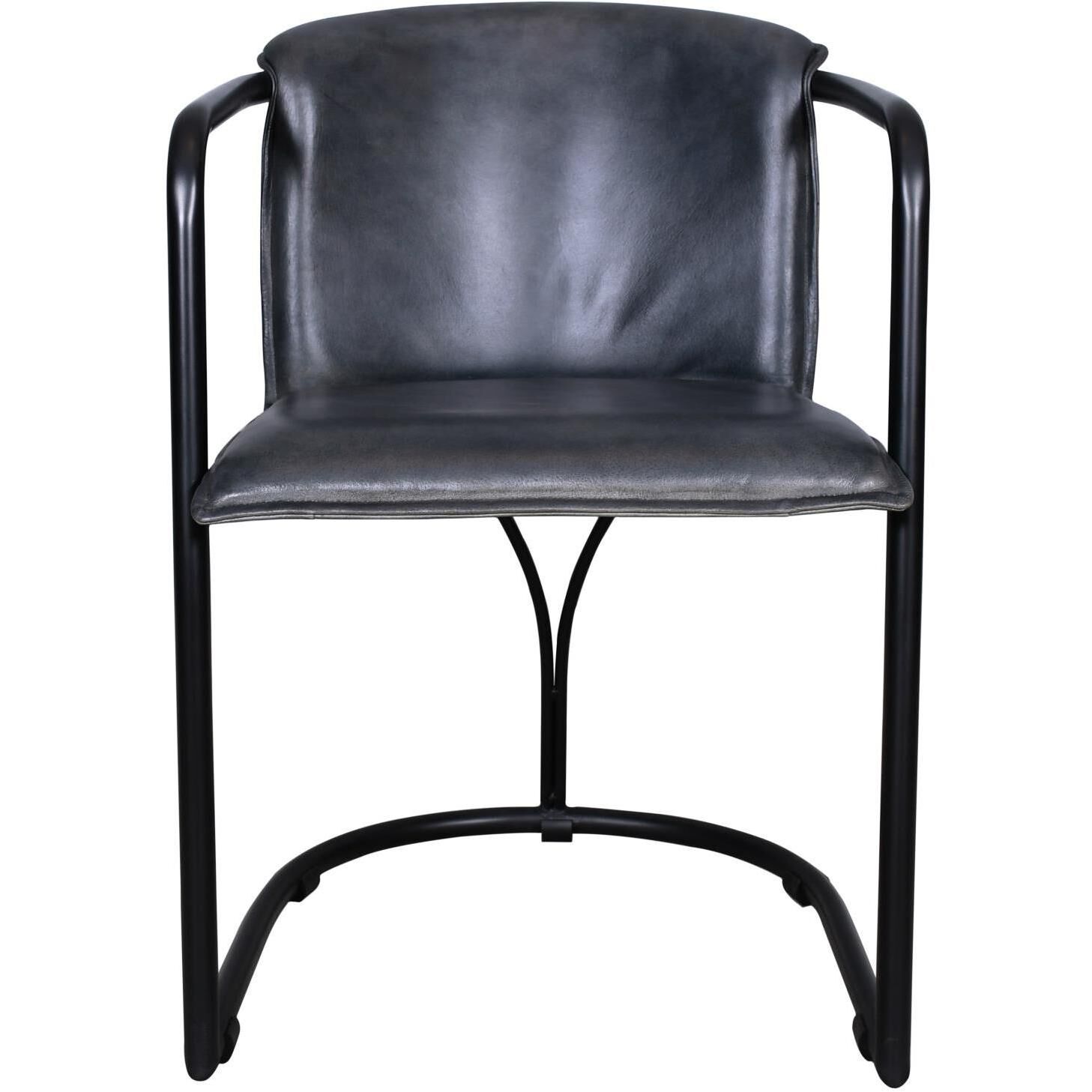 Lorenzo Black and Gray Chair