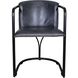 Lorenzo Black and Gray Chair
