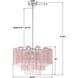 Addis 6 Light 19.75 inch Polished Chrome Chandelier Ceiling Light in Spring