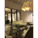 Camila 26.4 inch Ash Pendant Ceiling Light, WEP Collection