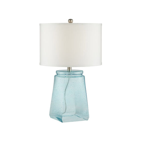 Bleu 25 inch 150.00 watt Sky Blue Table Lamp Portable Light