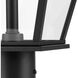 Bradshaw 1 Light 25.25 inch Textured Black Outdoor Post Lantern, Design Series