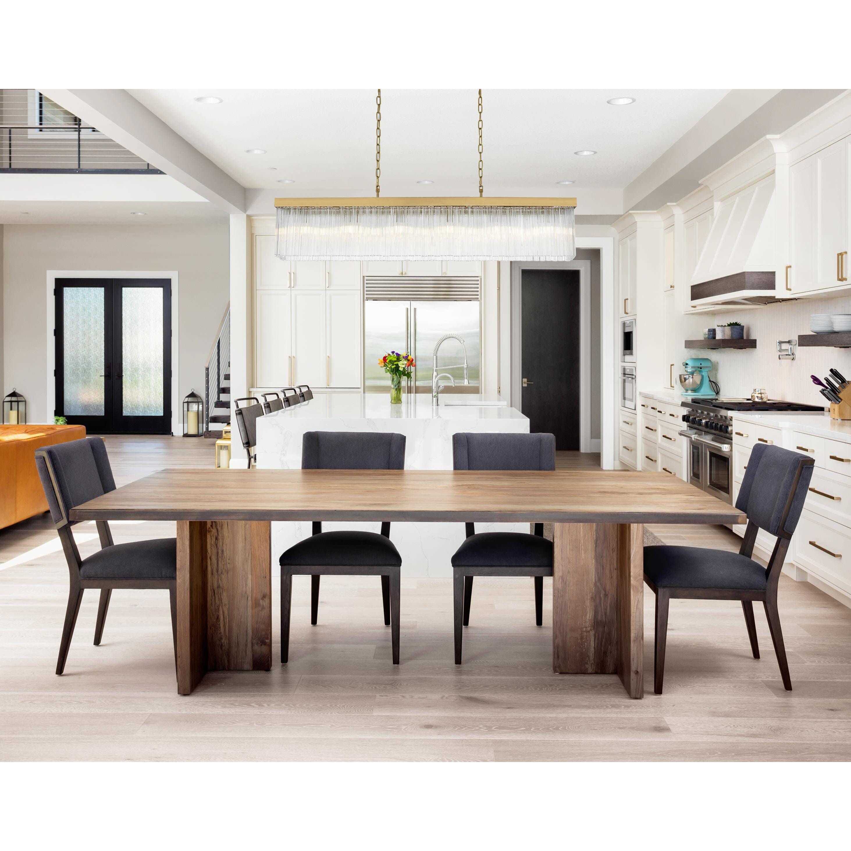 Harlow 6 Light 8 inch Satin Gold Chandelier Ceiling Light