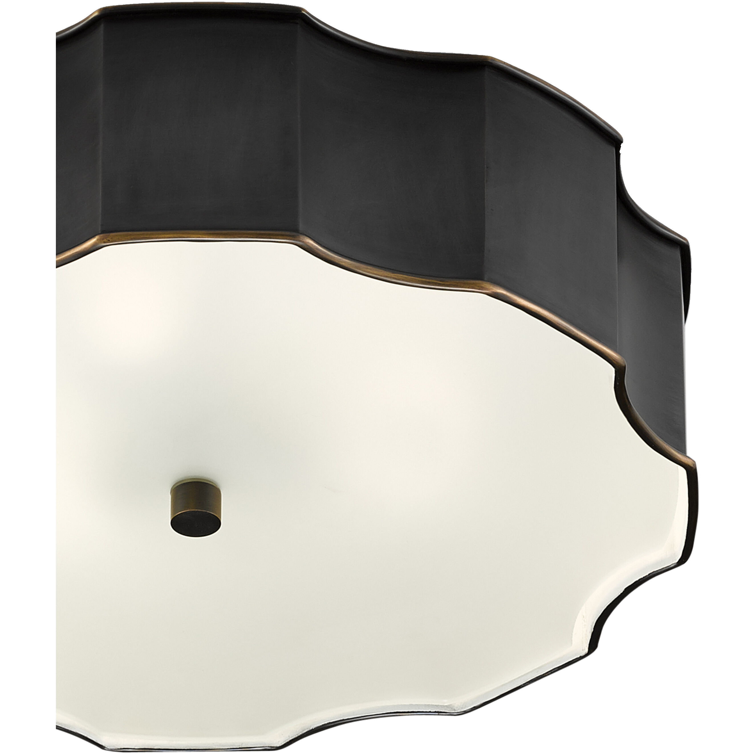 Wexford 3 Light 19.5 inch Oil Rubbed Bronze Flush Mount Ceiling Light