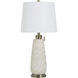 Joseph 29 inch 100 watt Gold Wash and Off White Table Lamp Portable Light