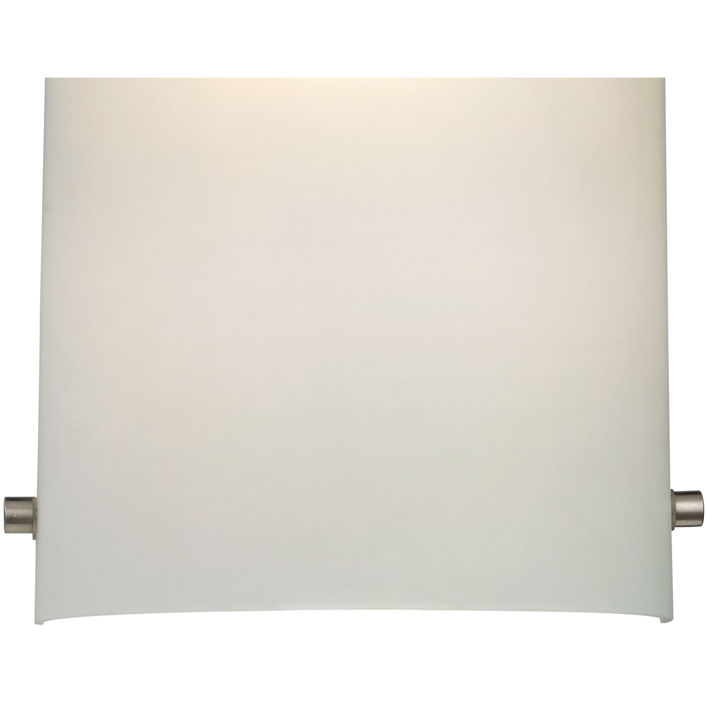 Arc 1 Light 8 inch Brushed Nickel Sconce Wall Light