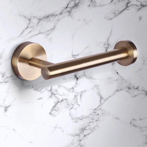 Cain 7 inch Gold Towel Ring