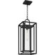 Jayce 1 Light 9 inch Matte Black Outdoor Hanging Lantern