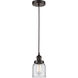 Franklin Restoration Small Bell 1 Light 5 inch Oil Rubbed Bronze Mini Pendant Ceiling Light