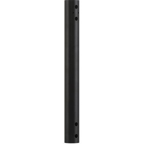 Prost 144 Flat Black Ceiling Fan Downrod in 12 in.