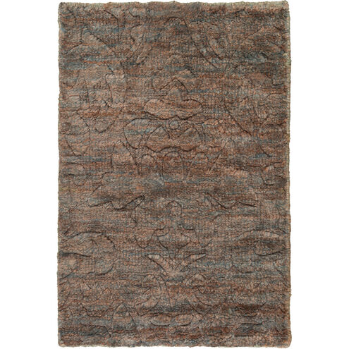 Galloway 63 X 39 inch Brown and Gray Area Rug, Jute