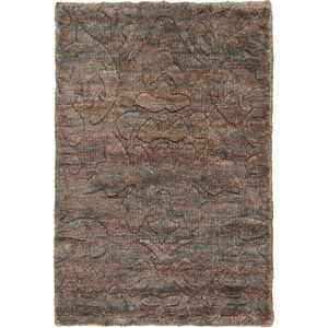 Galloway 63 X 39 inch Brown and Gray Area Rug, Jute