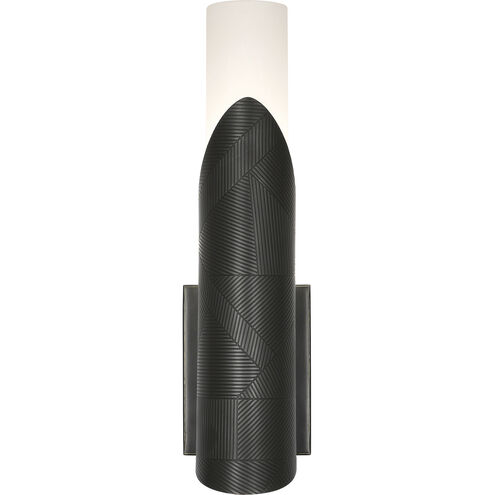 Michael Berman Brut 1 Light 4.5 inch Deep Patina Bronze Wall Sconce Wall Light