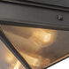 Cairo 2 Light 14.63 inch Urban Bronze Flush Mount Ceiling Light