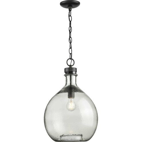 Zin 1 Light Graphite Pendant Ceiling Light, Design Series