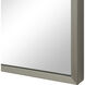 Salma 40 X 38 inch Brushed Nickel Wall Mirror