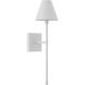 Jefferson 1 Light 5.5 inch Bisque White Wall Sconce Wall Light