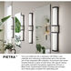 Pietra LED 31 inch Black Vanity Light Wall Light, Vertical