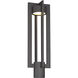 Chamber LED 20.31 inch Bronze Outdoor Post Light, dweLED