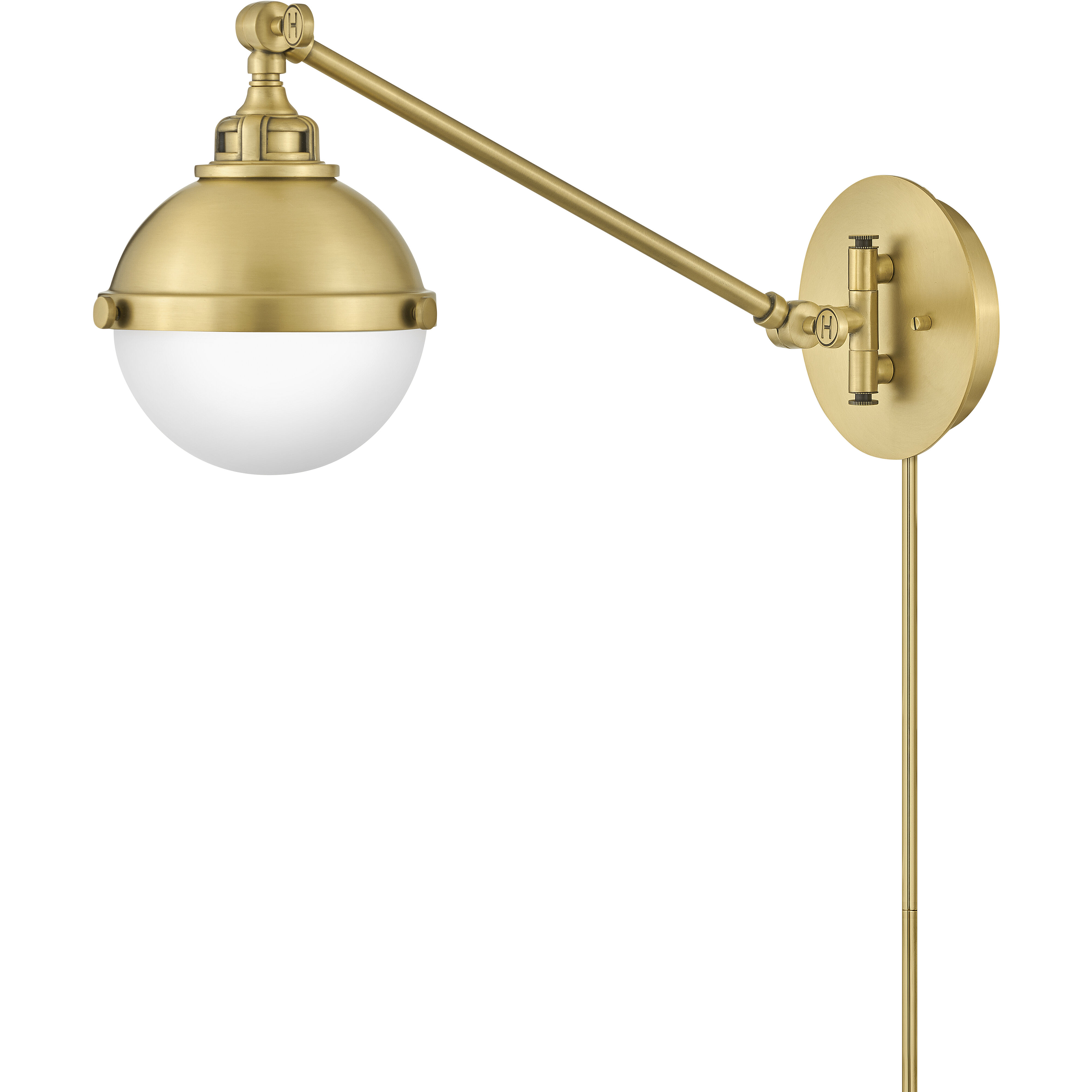 Fletcher 1 Light 7 inch Satin Brass Indoor Wall Sconce Wall Light