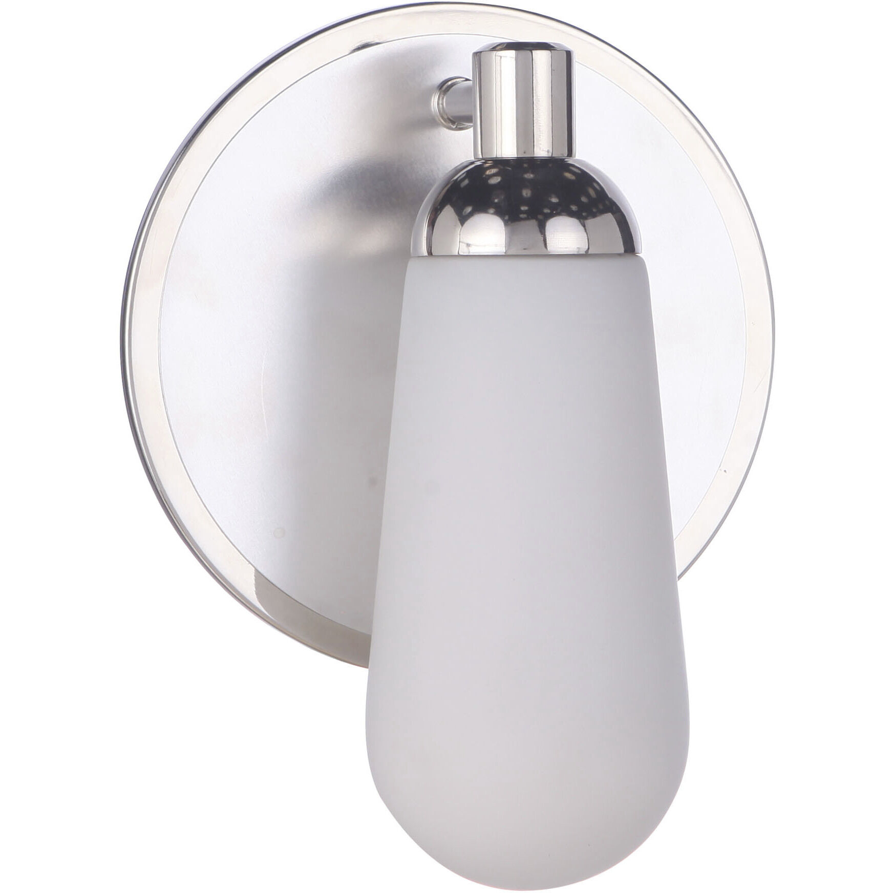 Riggs 1 Light 7 inch Brushed Polished Nickel and Polished Nickel Wall Sconce Wall Light