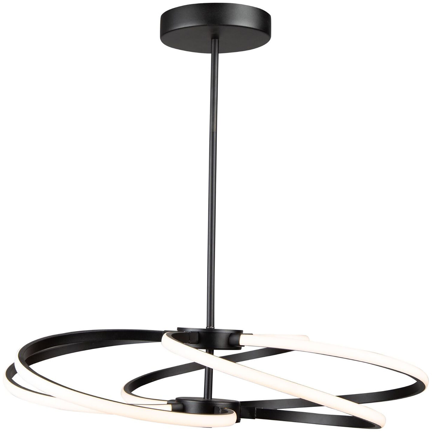 Equinox LED 20.9 inch Black Pendant Ceiling Light