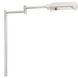 Noble 57.5 inch 40.00 watt Polished Nickel Floor Lamp Portable Light, Task Reading Lamp