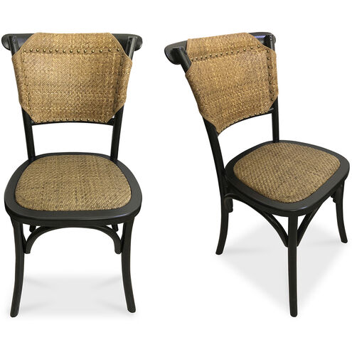 Colmar Black Dining Chair, Set of 2