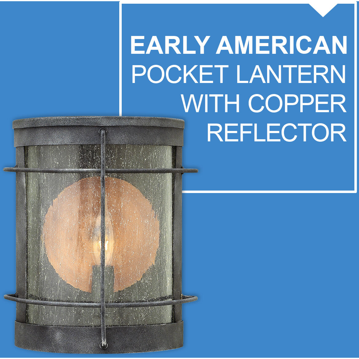 Newport Outdoor Wall Mount Lantern, Small