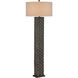 Eden 68 inch 150 watt Black Floor Lamp Portable Light