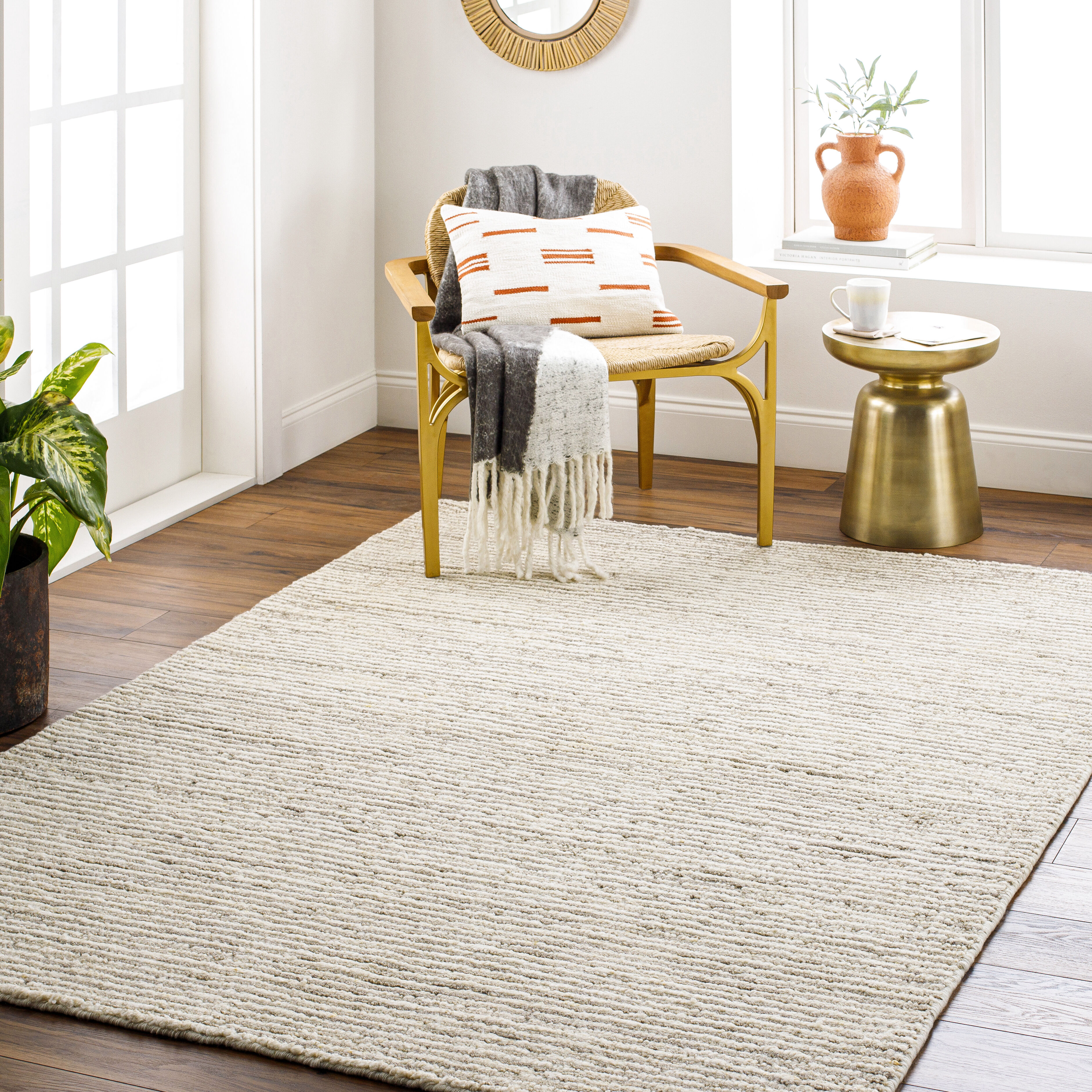 Totenham 180 X 144 inch Tan Rug, Rectangle