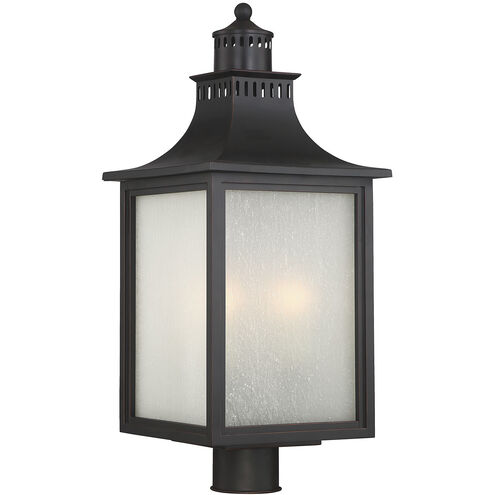 Monte Grande 3 Light 23.75 inch English Bronze Outdoor Post Lantern