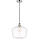 Edison Cindyrella 1 Light 12 inch Polished Chrome Mini Pendant Ceiling Light