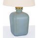 Thomas O'Brien Josy 17 inch 1.7 watt Silk Blue Cordless Table Lamp Portable Light
