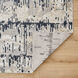 Jasmine 130 X 94 inch Black/Grey Rug in 8 x 11