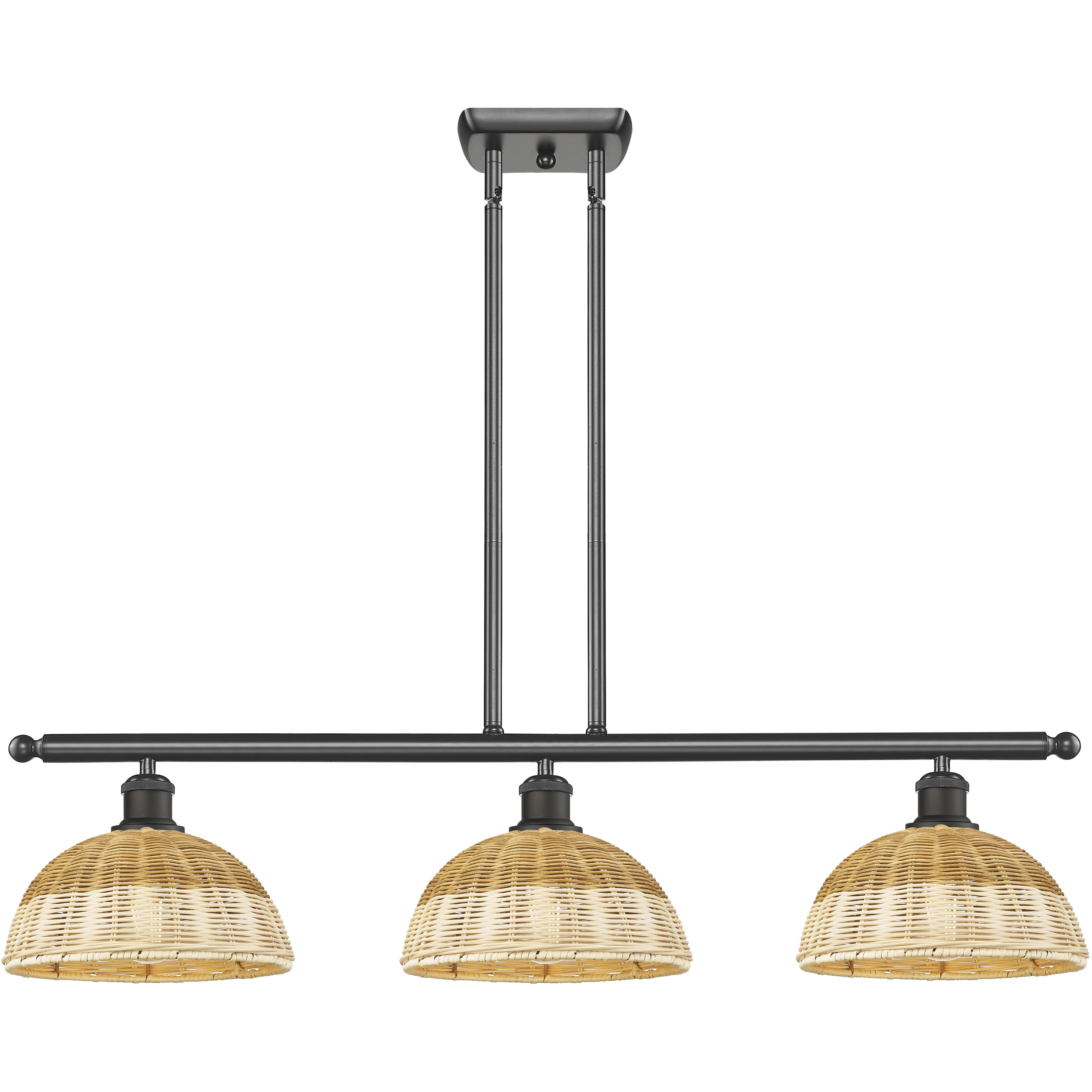Ballston Bristol Natural II Island Light Ceiling Light in Oil Rubbed Bronze