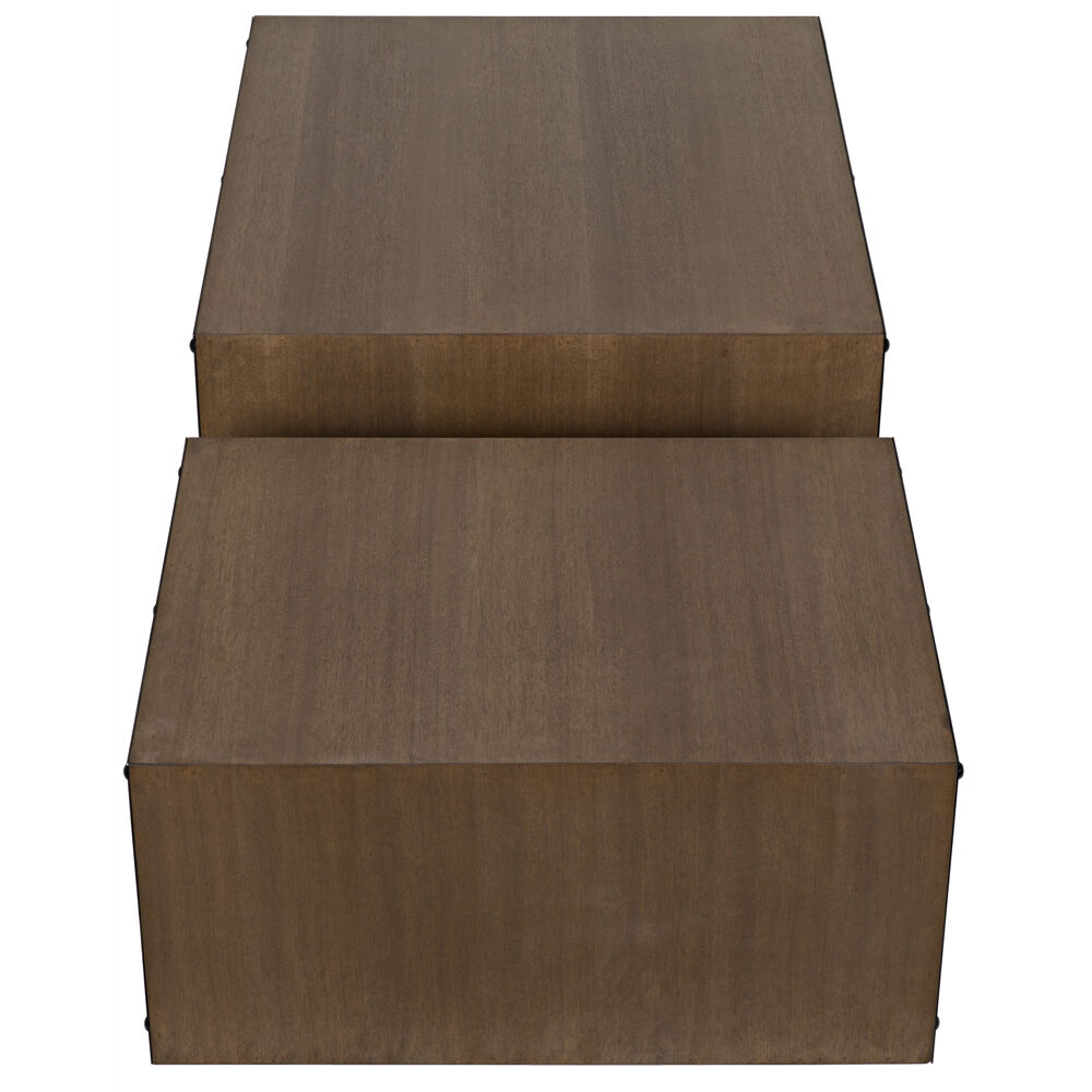 Nido 68 X 32 inch Matte Black Coffee Table