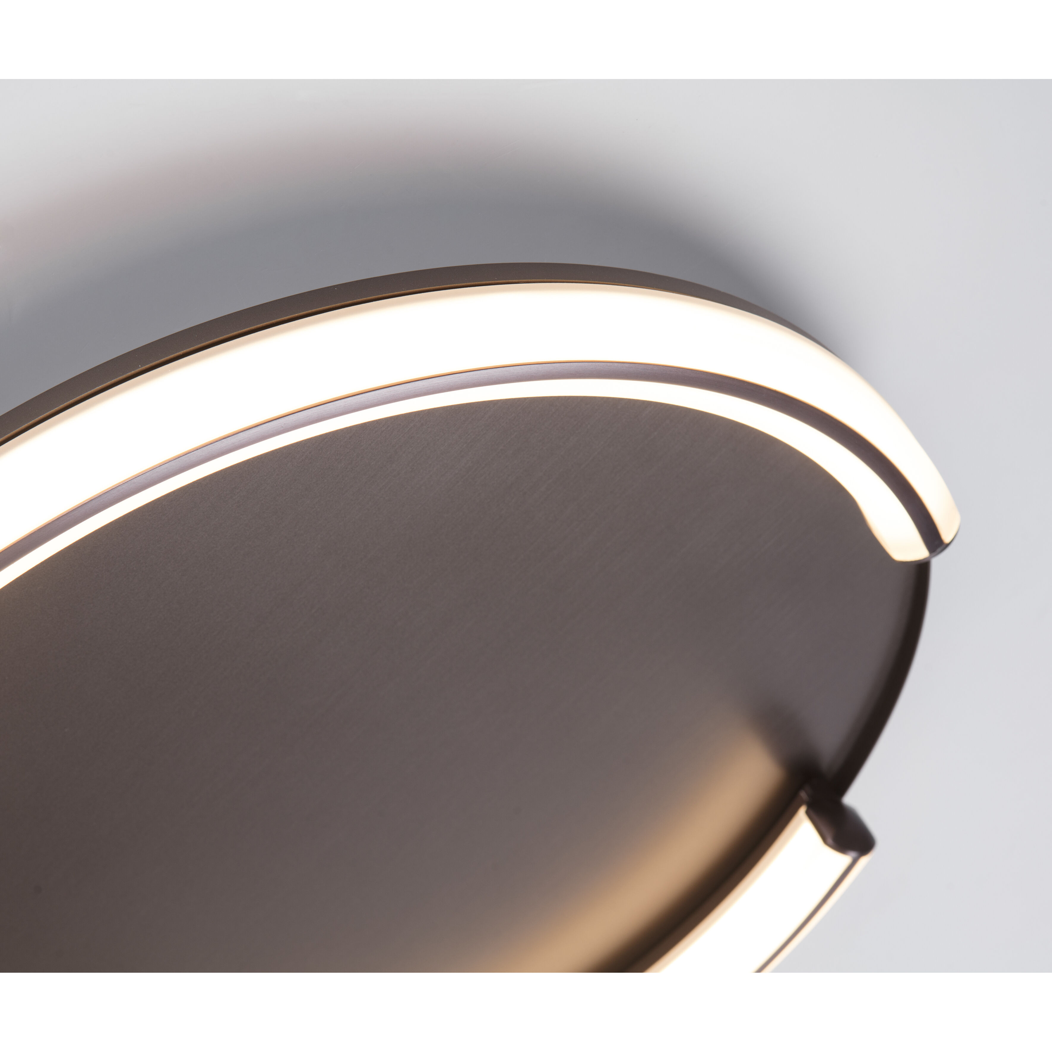 Anela LED 17.72 inch Brushed Champagne Flush Mount Ceiling Light