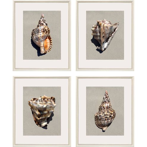 Waterside Collection Gray Framed Art